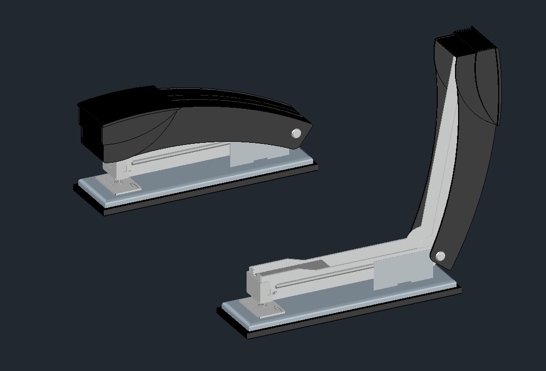 3D stapler model by Group 45